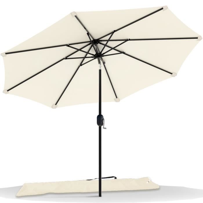 parasol parapluie Quick-off ombrelles dedans ovale Rouge UV 50 environ Tube 