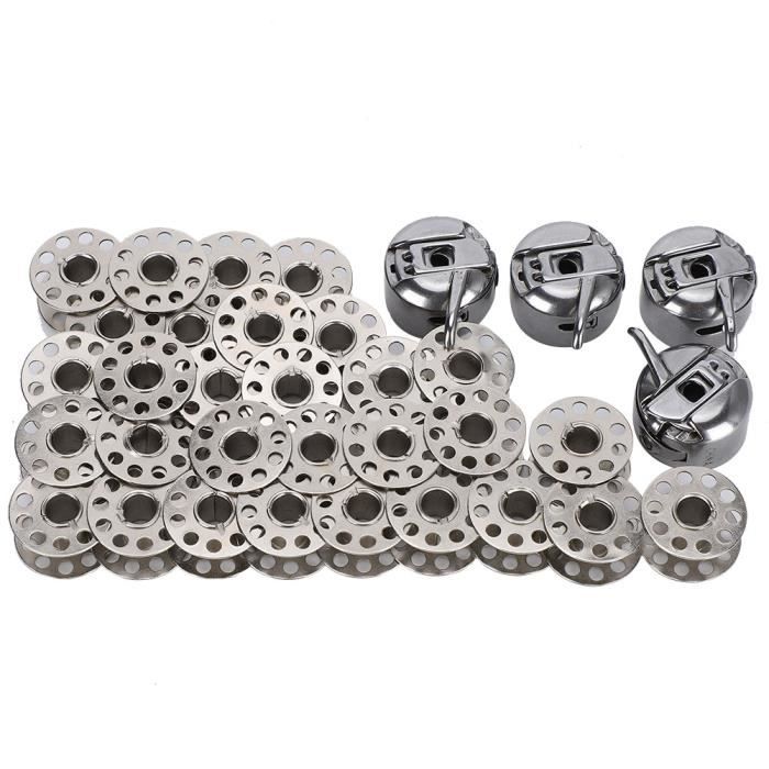 Étui à Canettes Industriel Standard - Lot De 5 Pièces - Pour Machines à Broder Taille L - Neuf