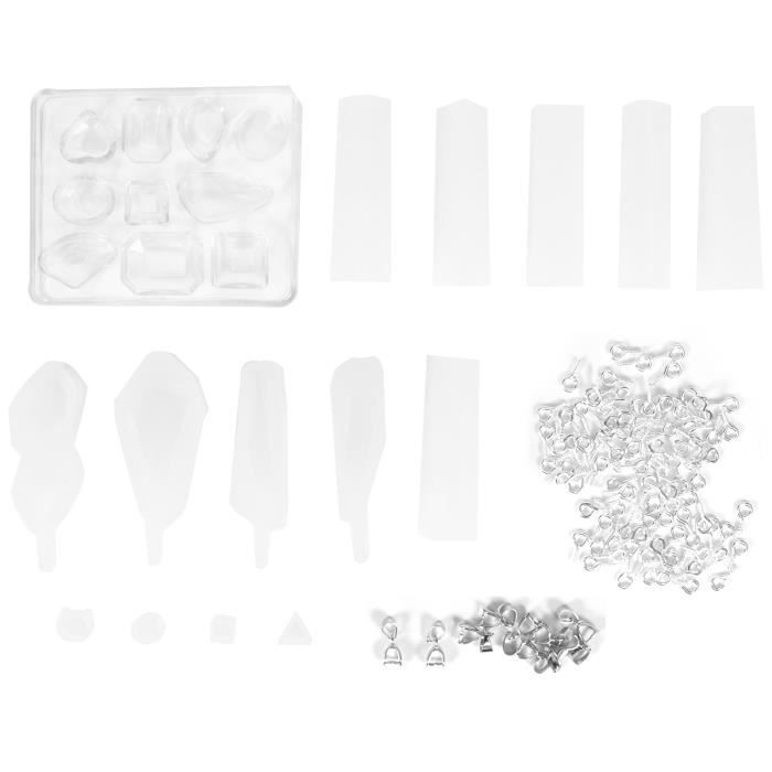 Flocons De Neige Pailletés Pour Résine époxy – Idéal Pour Créations Artistiques, Décorations De Noël – 3 Couleurs Assorties