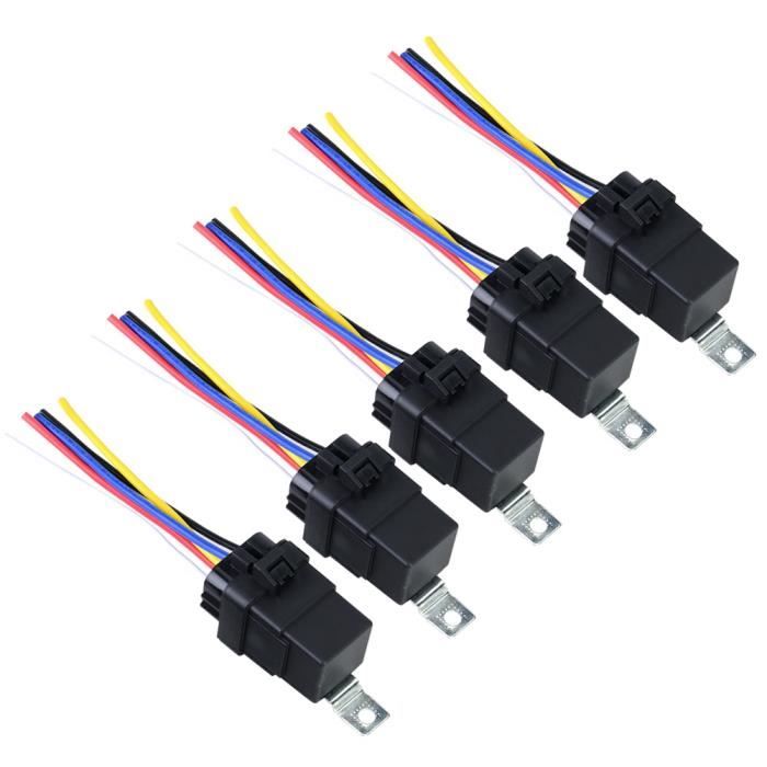 Prise étanche 4 Pôles 12-24 V Pour Bateau, Yacht Et Camping-car – Diamètres 16, 20 Ou 25 Mm, Installation Facile