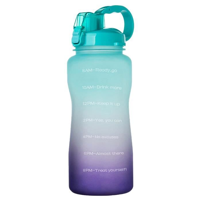 Gourde Sport 700ml TNTGMG Avec Paille Et 7 Capsules Aromatisées - Tritan, Isotherme, Anti-fuite - Parfaite Pour Fitness, école, Voyage - 9