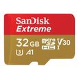 Carte microSDHC SANDISK EXTREME 32GB - Adaptateur inclus-1