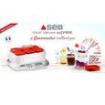 SEB - Yaourtière - 600W - 6 pots - Multi Délices Express Compact - blanc/rouge -  YG660100-1