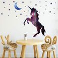 30 90 Stickers Muraux Pour Les Chambres Mignon Dessin Anime Licorne Stickers Muraux Pour Chambre D Enfants Filles Chambre Achat Vente Stickers Soldes Cdiscount