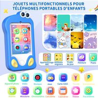 Téléphone Portable Enfant Telephone Portable pour Enfant 2,8 Écran Tactile, 32GB, Éducatif - Jeux - Jouets