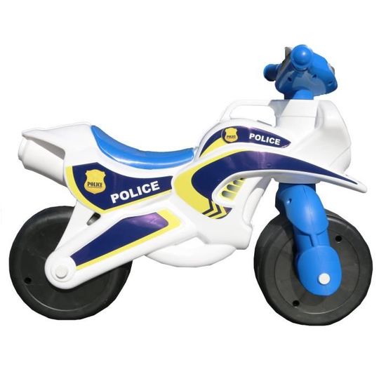 ALI Porteur moto racing pour enfant Bleu Cdiscount Jeux Jouets