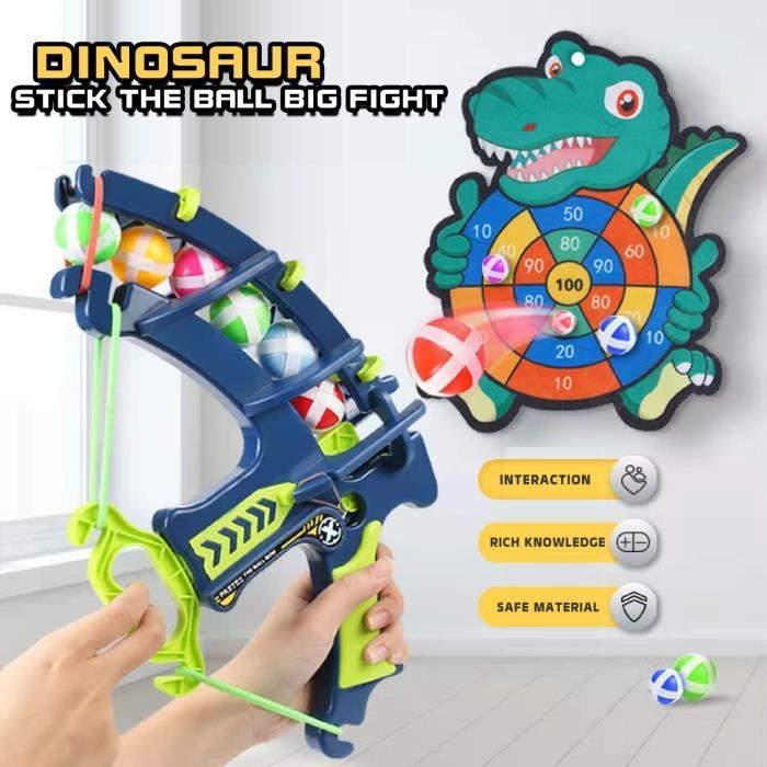 Set de Bule Slingshot - Cible de fronde de dinosaure, balle collante, jeu  de sport créatif, jeu Montessori, b - Cdiscount Jeux - Jouets
