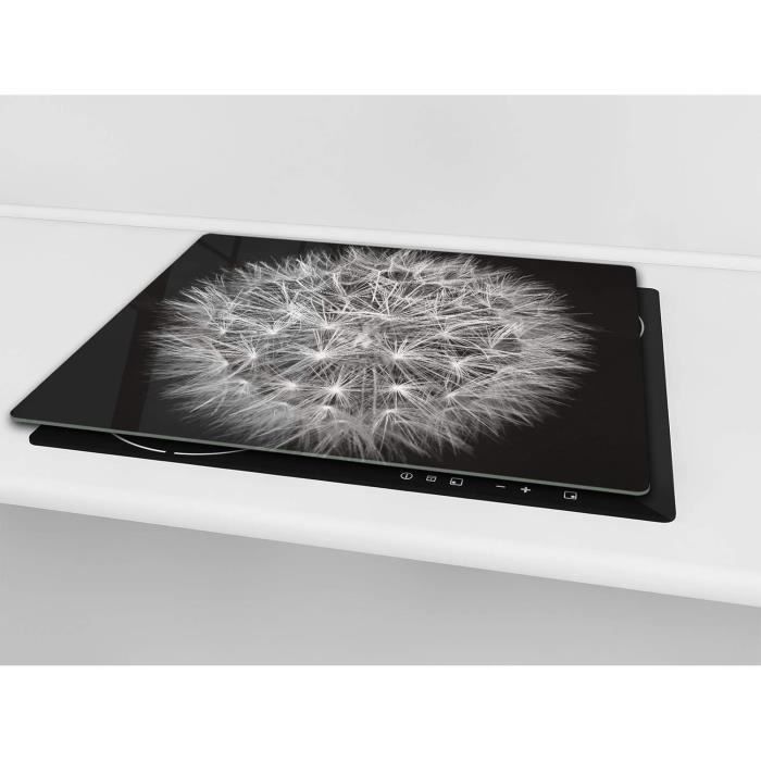 Planche à Découper En Verre Trempé Tulup - 80x52 Cm - Motif Ancre - Multicolore