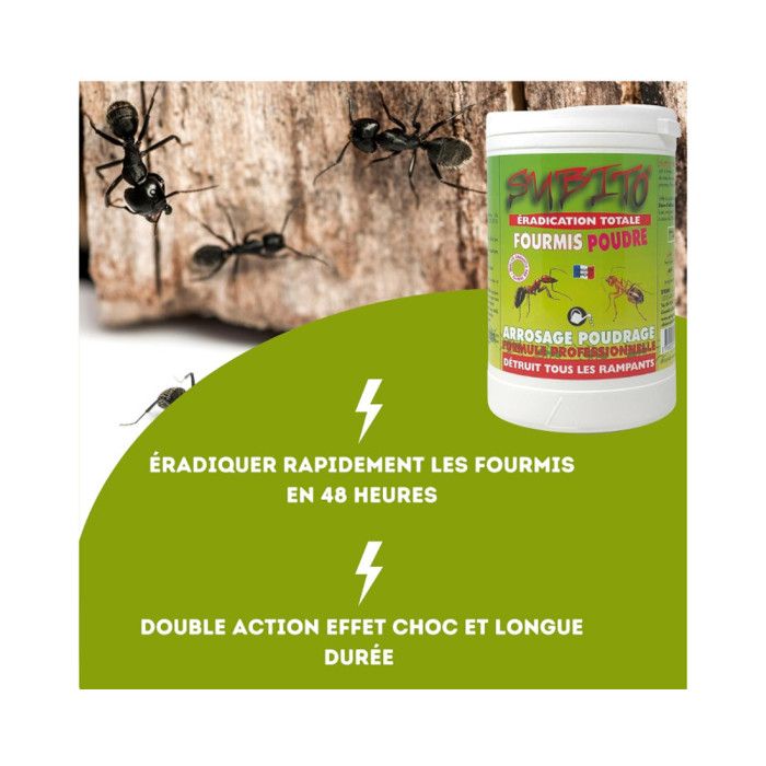 Subito Anti-fourmis en poudre 5kg - fourmis poudre 5kg - Cdiscount Au  quotidien