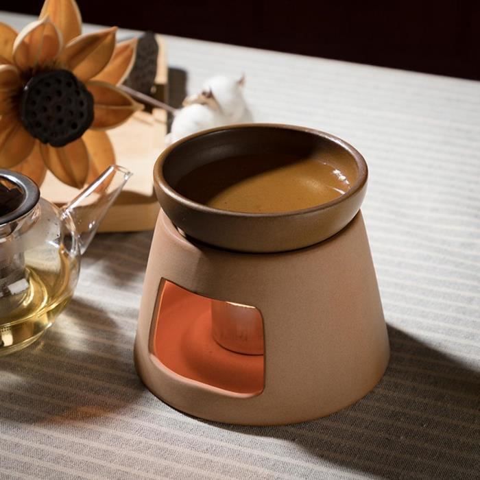 Réchaud à thé avec bougie, chauffe-thé, chauffage de style japonais, poêle  à thé durable portable, Poêle noir - Cdiscount Sport