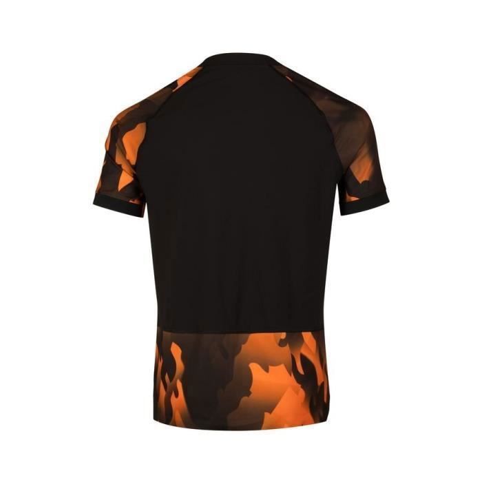 Maillot de football OM camouflage orange homme - Puma