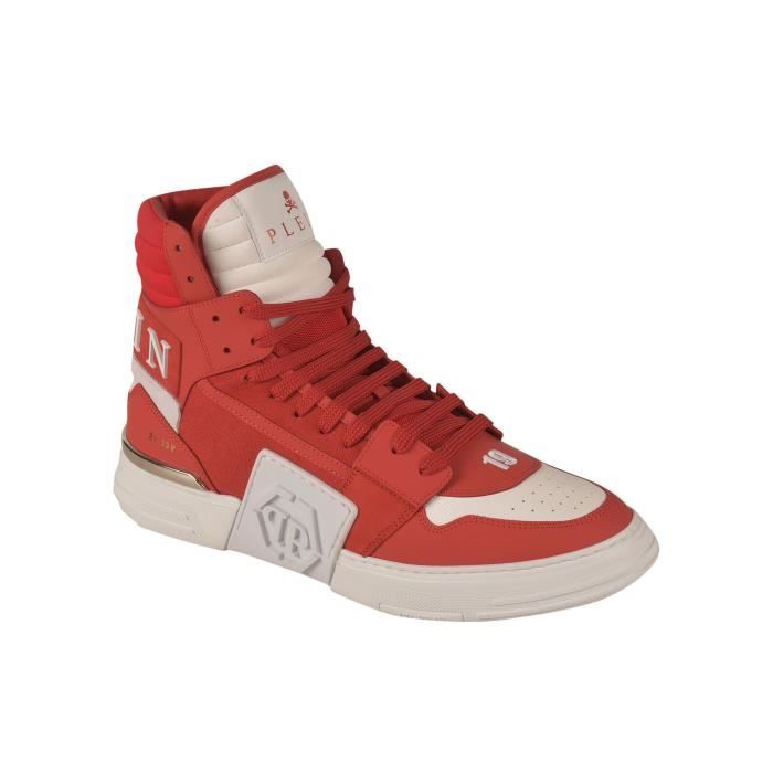 Basket philipp plein rouge clearance