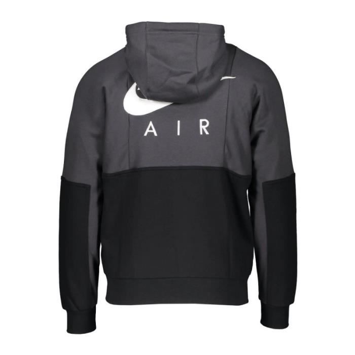 Sweat a capuche Nike NSW AIR Noir Manches longues Mixte Noir Cdiscount Pret a Porter