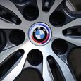 KIT 7 Badge LOGO Embleme BMW Édition 50e Anniversaire Capot 82mm+ Coffre 74mm +Volant + 4 X Cache Moyeu 68mm-2