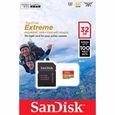 Carte microSDHC SANDISK EXTREME 32GB - Adaptateur inclus-2
