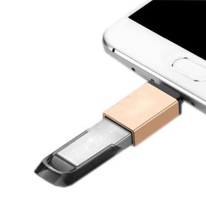 GELRHONR Lot De 2 Adaptateurs USB A Mâle Vers USB C Femelle, En Alliage De Zinc à 90 Degrés, Connecteur USB 3.1 Vers Type C, 120 W, Charge Super Rapide 10 Gbit/s