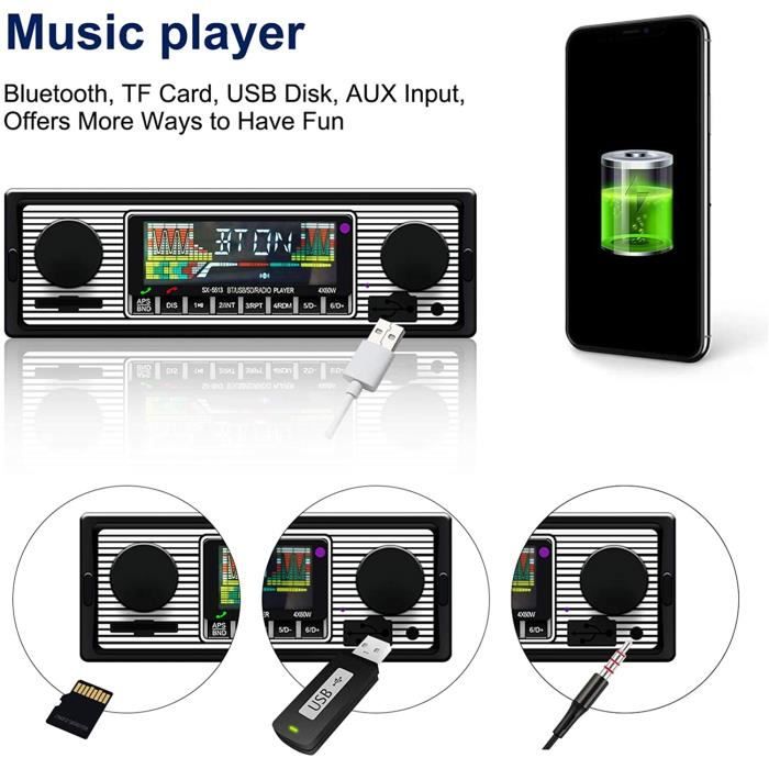 Aigoss bluetooth hot sale car stereo