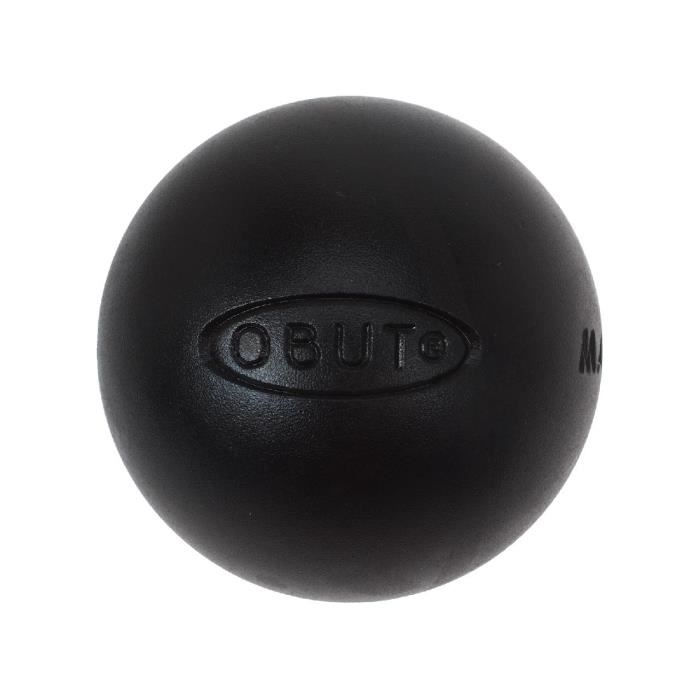 Boules de pétanque Match noire (0) 72 mm - Obut 680g Noir - Cdiscount Sport