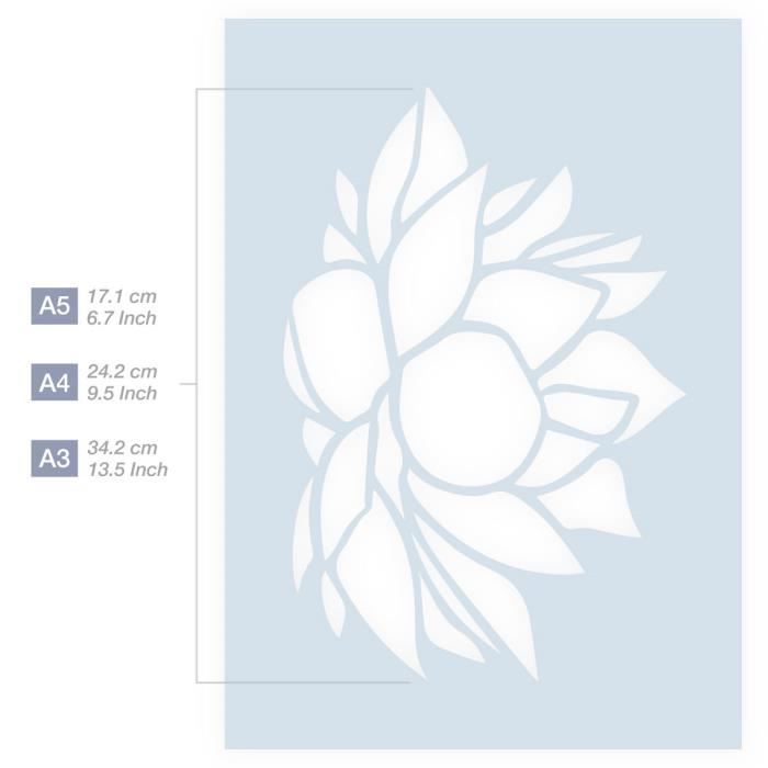 25 Pochoirs Papillons Réutilisables | Modèles Découpe Précise | Pour Peinture, Mur, Tissu