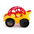 Jouet - OBALL - Petite Voiture Rattle & Roll™ - Utilise la force de bébé - Matériau souple et flexible Oball™-3