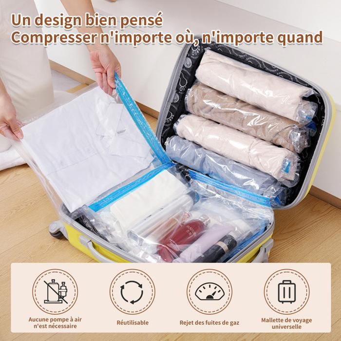 Sac De Rangement Sous Vide Pour Valise Sac Compression Housse De - Main Image