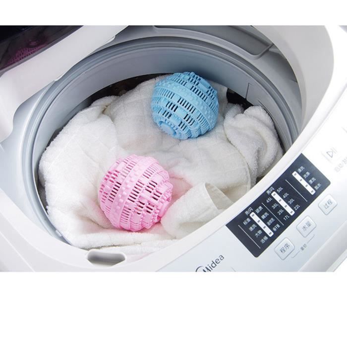 Boule de lavage en silicone réutilisable pour machine à laver