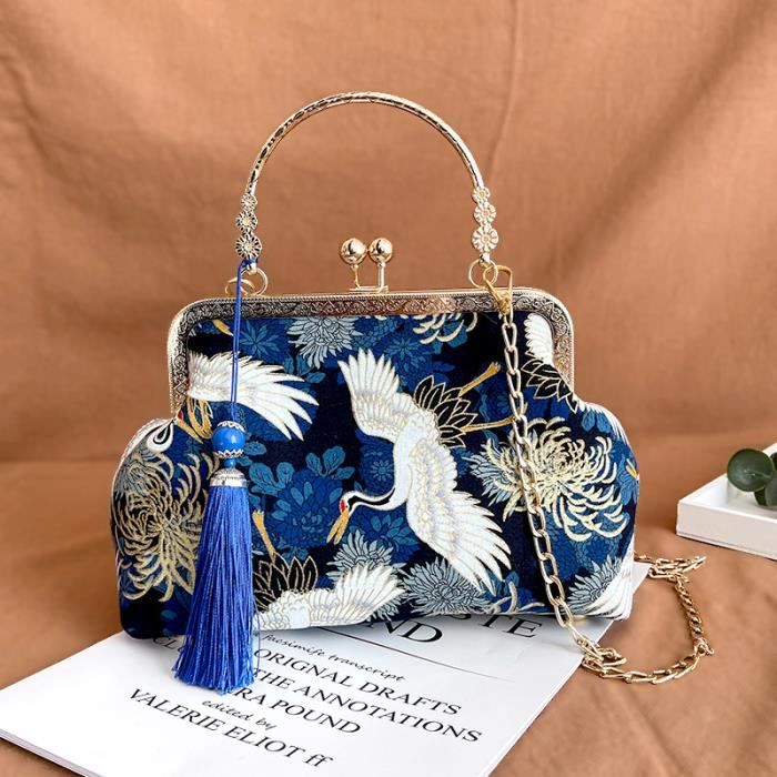 Sac avec frange clearance