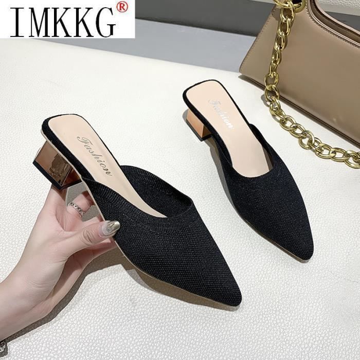 Mules fermées top femme