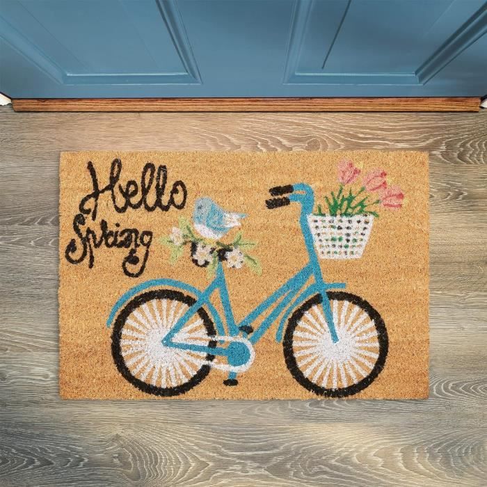 Paillasson Coco Inscription Motif V lo Tapis D Entr e