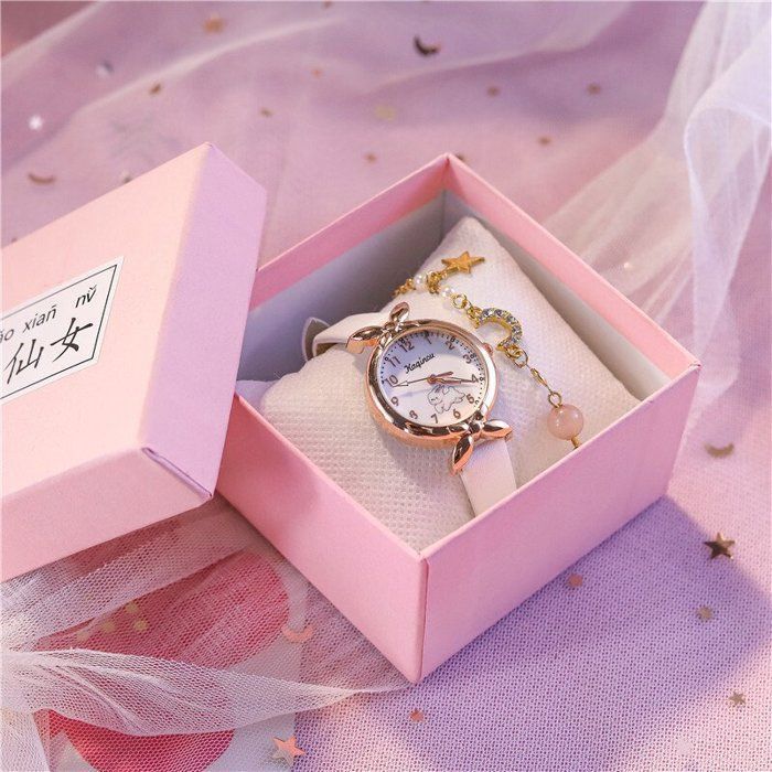 Coffret Cadeau Montre Fille Enfant Ado Amie Mignon Montre