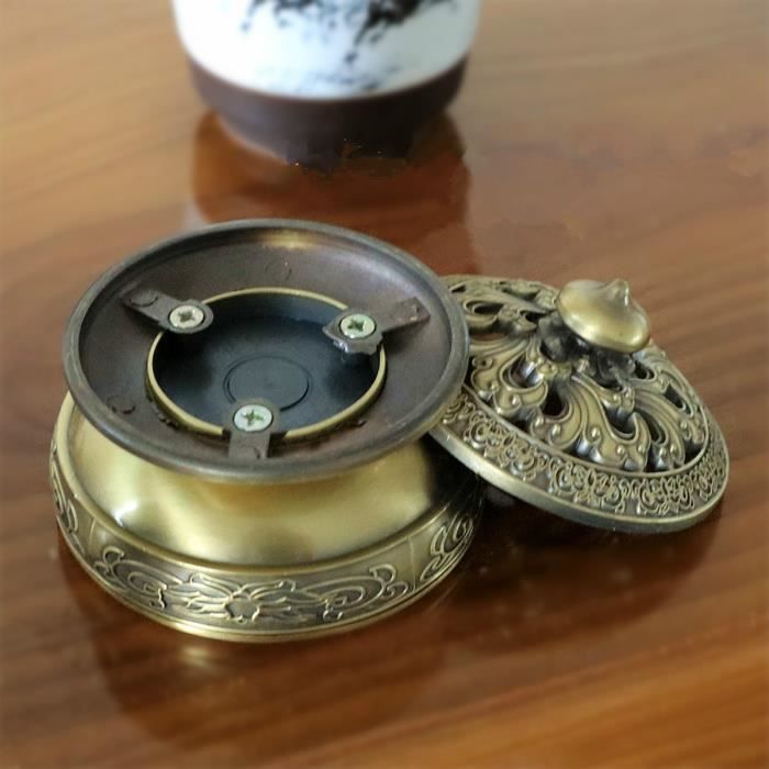 Brûleur encens laiton doré 7 cm | vente en ligne sur HOLYART