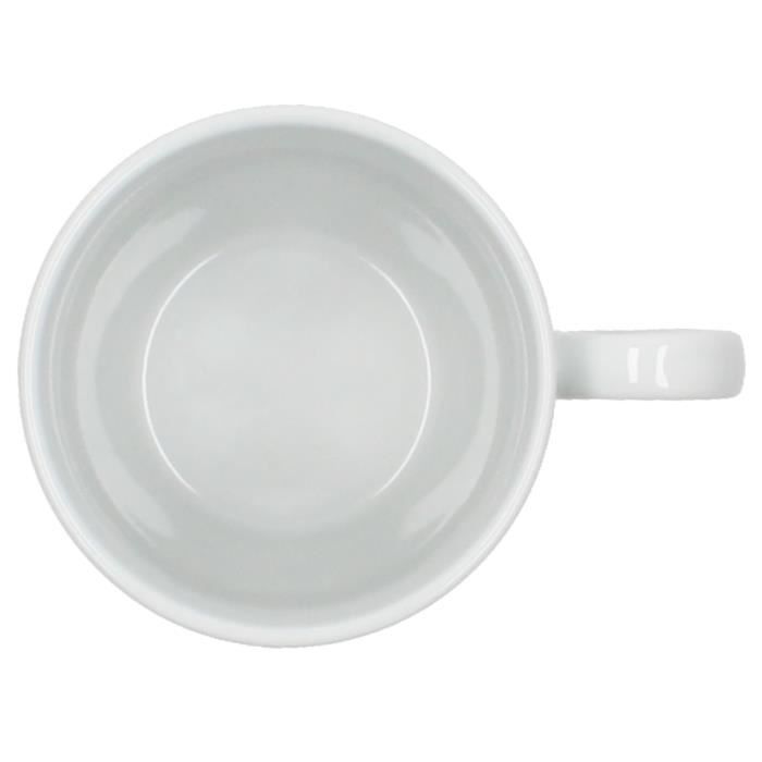 Tasses à café - MAMBOCAT - Variant Vert - 350 ml - Porcelaine - Set de ...