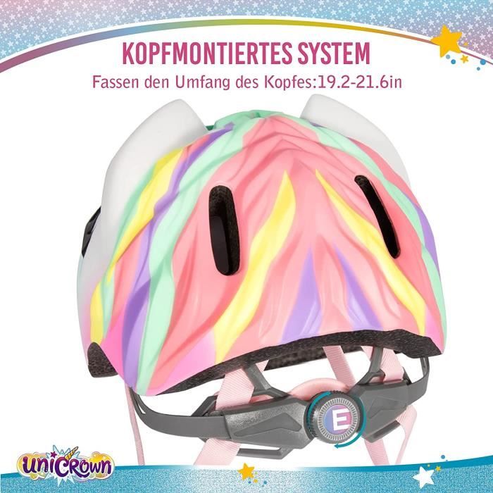 Casque velo fille licorne 2025