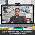 LOGITECH - Webcam ultra HD Pro Buisiness BRIO - Noir-4