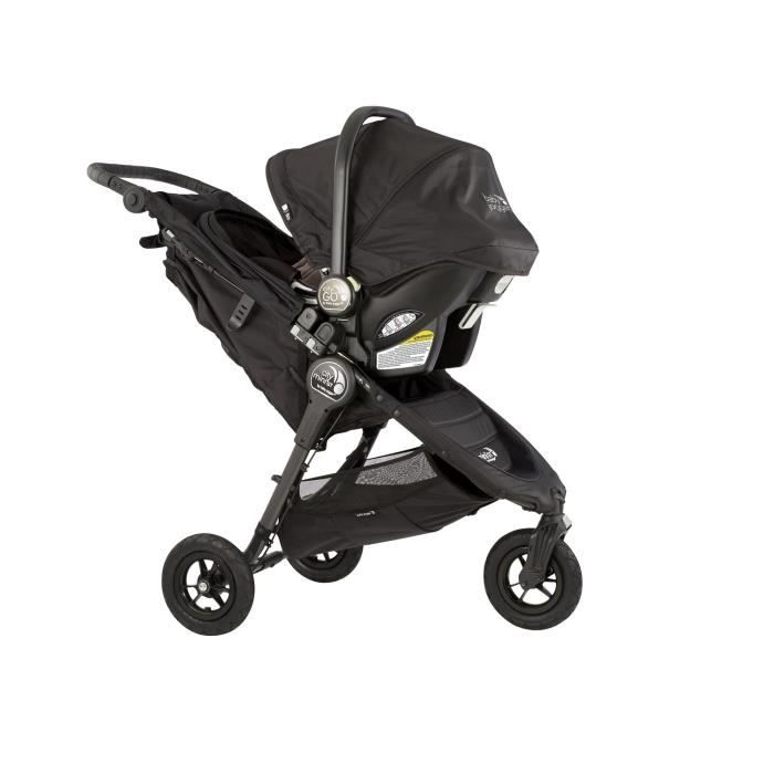 BABY JOGGER Poussette Tout-Terrain City Elite 2 Poussette Pliable Portable  Jet Noir - 2117351 - Cdiscount Puériculture & Eveil bébé