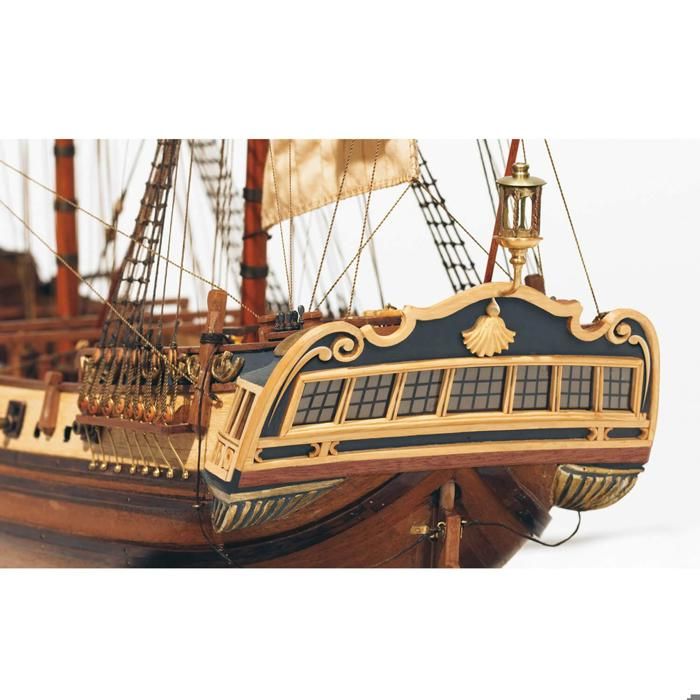 Maquette De Bateau Classique En Bois – Canot De Sauvetage échelle 1/48 – Kit à Assembler Et Peindre – 134,5 Mm