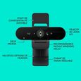 LOGITECH - Webcam ultra HD Pro Buisiness BRIO - Noir-5