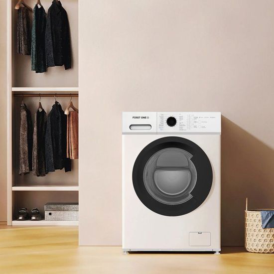 Lave-Linge Frontal FIRST ONE 6 Kg - 1000 Tr/min - 16 Programmes - Économe En Énergie Classe A