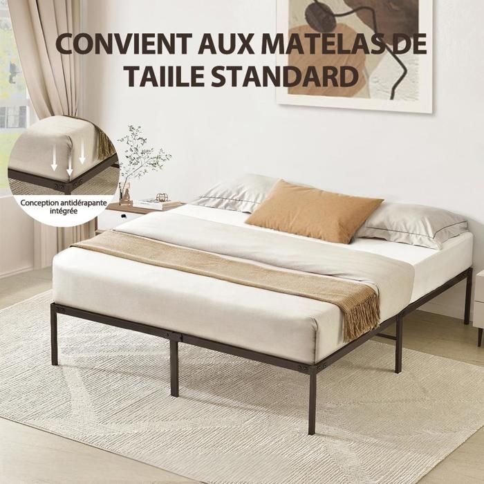 Lit 140x190 avec rangement des sommiers,lit coffre 140x190 avec sommier