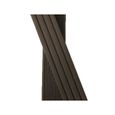 Plinthe de finition terrasse bois composite - McCover - Chocolat - L: 200 cm - l: 5.5 cm - E: 1 cm-0