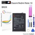 OuiSmart® Batterie Compatible Pour Xiaomi Redmi Note 10 + OUTILS (BN59)-0