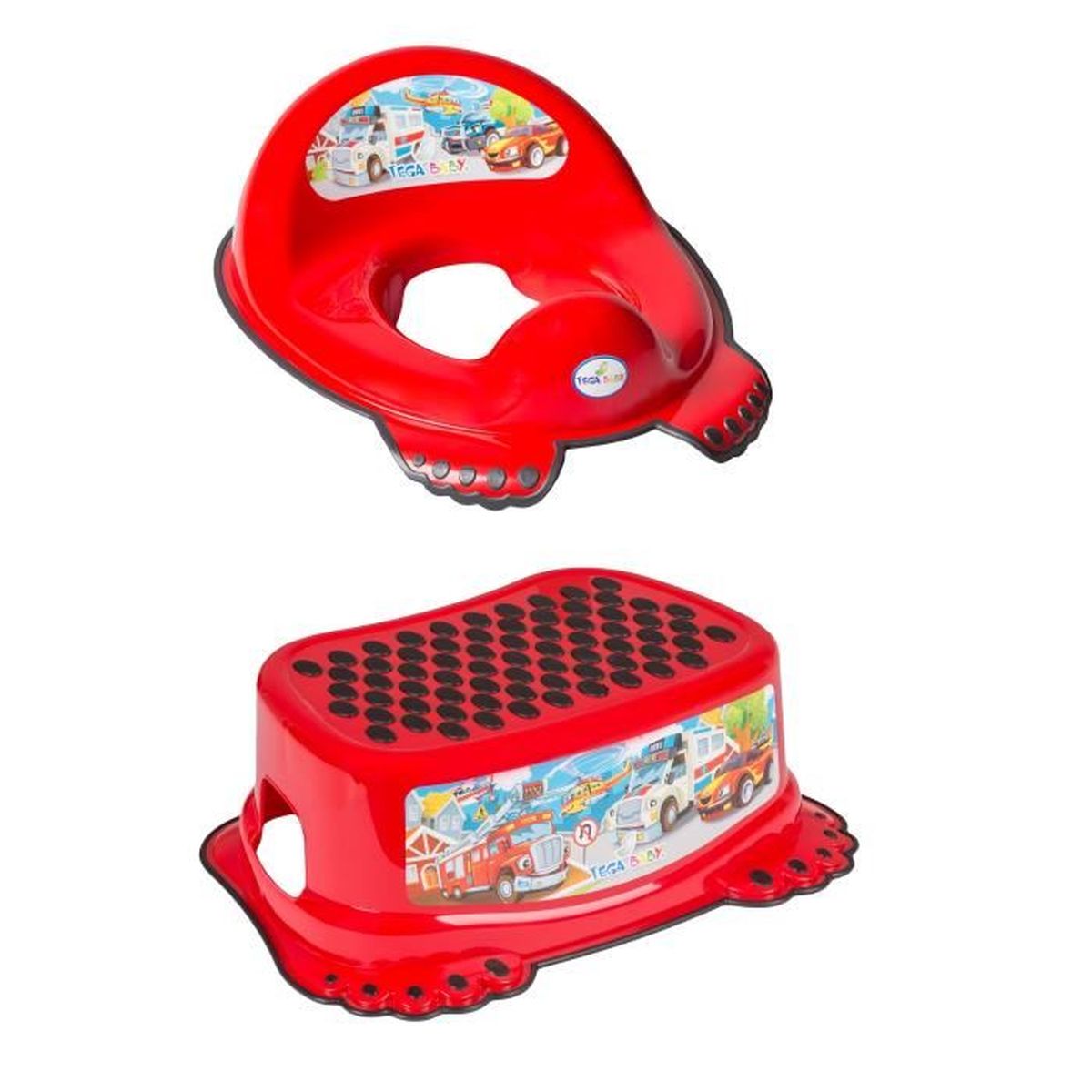 Bebe Puericulture Reducteur De Toilette Anti Derapant Marchepied Pour Evier Wc Enfant Bebe Tega Baby Hibou Couleur Blanc Apprentissage De La Proprete Stargas Ie