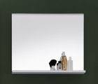 trendteam smart living 1280-401-01 Miroir Murale Meuble Salle de Bain Mezzo en blanc ultrabrillant LxHxP 60x 50 x 10 cm, Métal