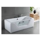 Baignoire balnéo droite TAHITI WHITE jets L170xl78xH60cm, By SPALINA