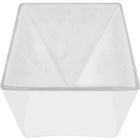 NAISIDIER Moule en silicone résine époxy bricolage moule Pyramide Ornement Décoration Moule 15cm super bijoux Grand Transparent