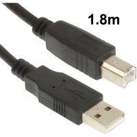 Câble imprimante USB 2.0 A mâle/B mâle 1.8m