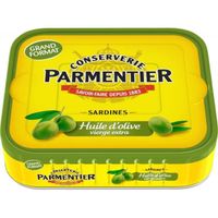 PARMENTIER - Sardines Huile D'Olive Hyacinthe 232G - Lot De 4