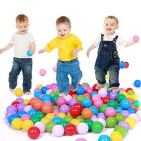 100pcs Balles Colorées en PE pour Piscine Enfant Bébé - VGEBY - Diamètre 4cm - Couleurs Mélangées