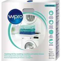 Kit de superposition WPRO SKS101 avec tablette pour lave-linge et sèche-linge de dimensions 60x60cm