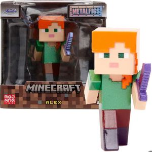 FIGURINE - PERSONNAGE Figurine de collection Minecraft en métal Alex Metalfigs 6 cm
